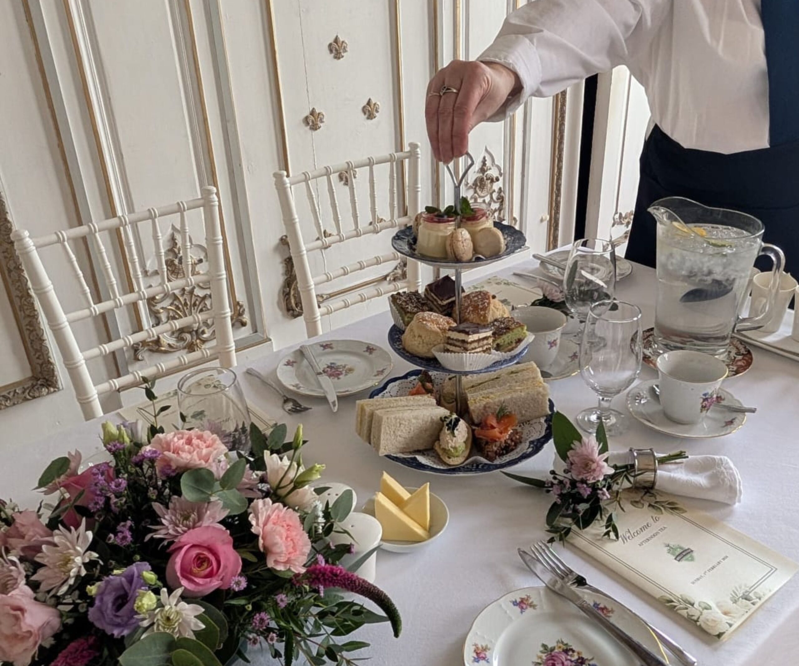 Afternoon tea at Wells House and Gardens